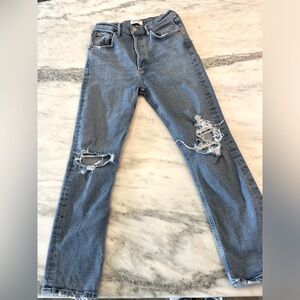 Agolde Riley High Rise Jeans Size 27